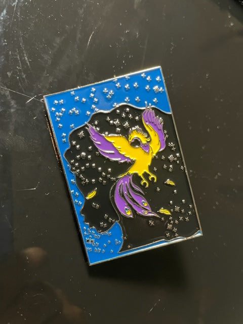 Enamel 'The Rebirth of a Phoenix' Pin