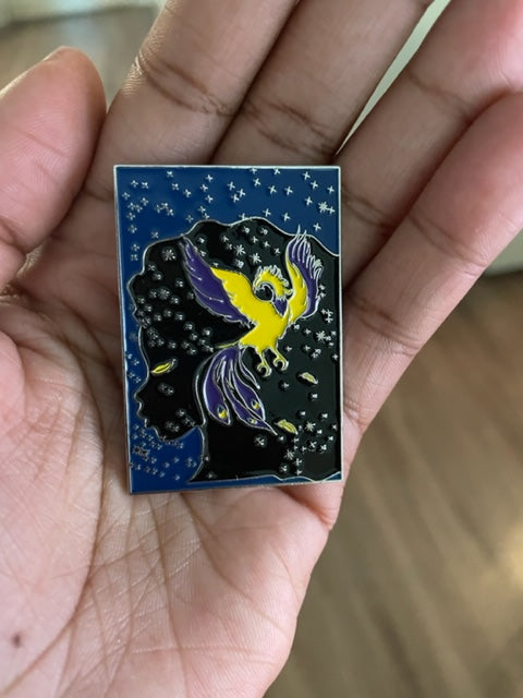 Enamel 'The Rebirth of a Phoenix' Pin