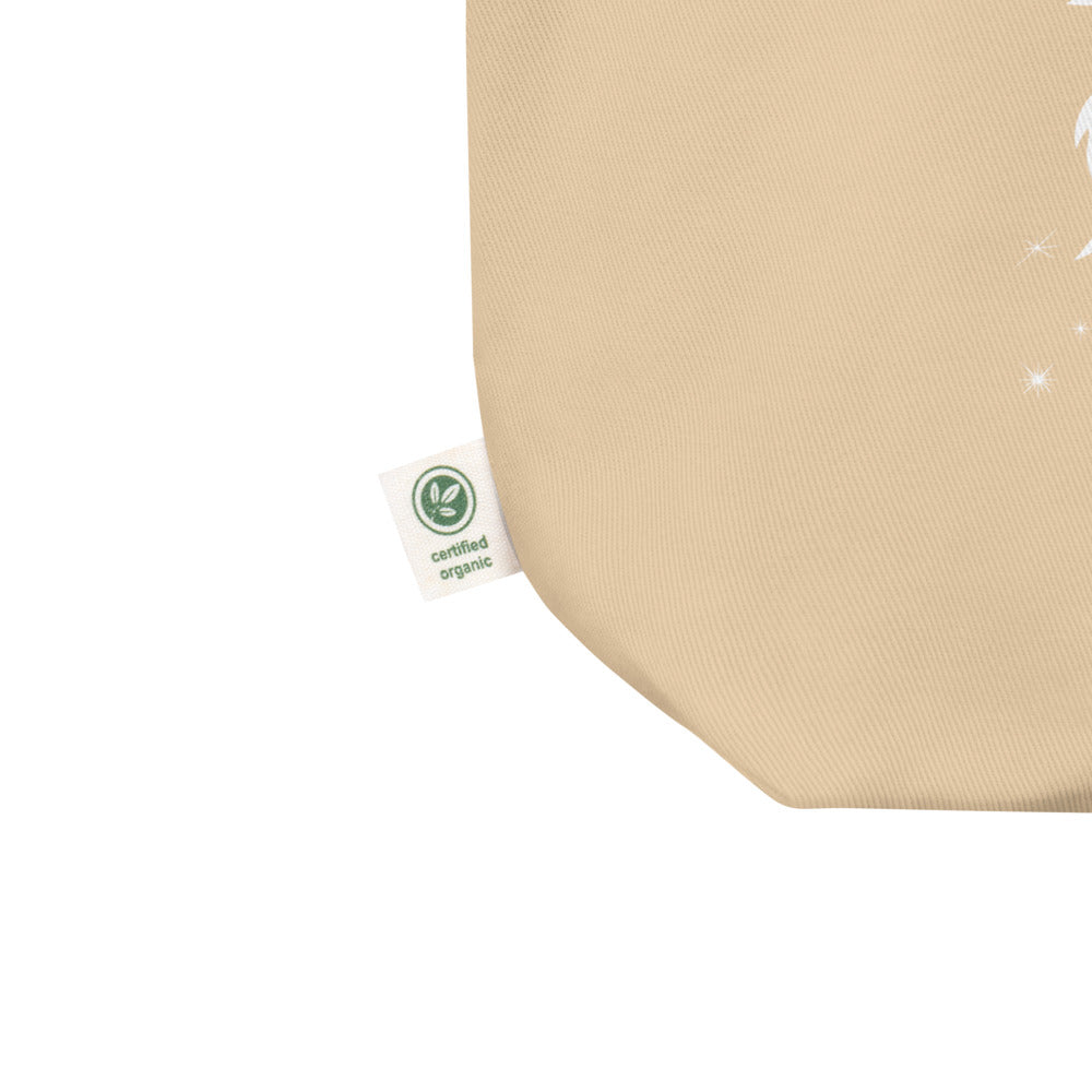 White Logo Eco Tote Bag