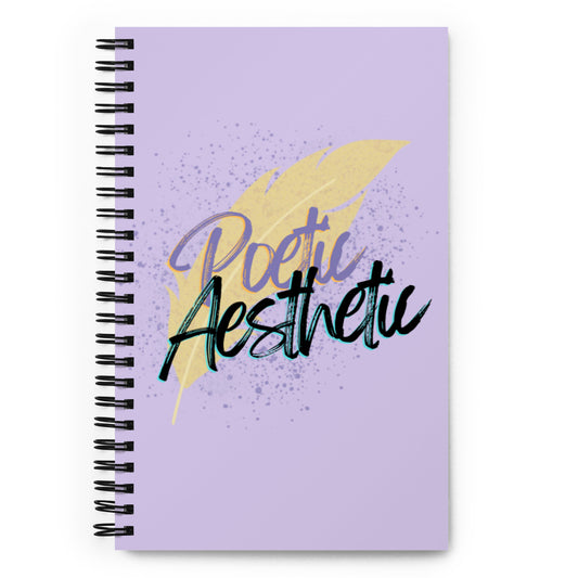 Poetic Aesthetic Spiral Notebook