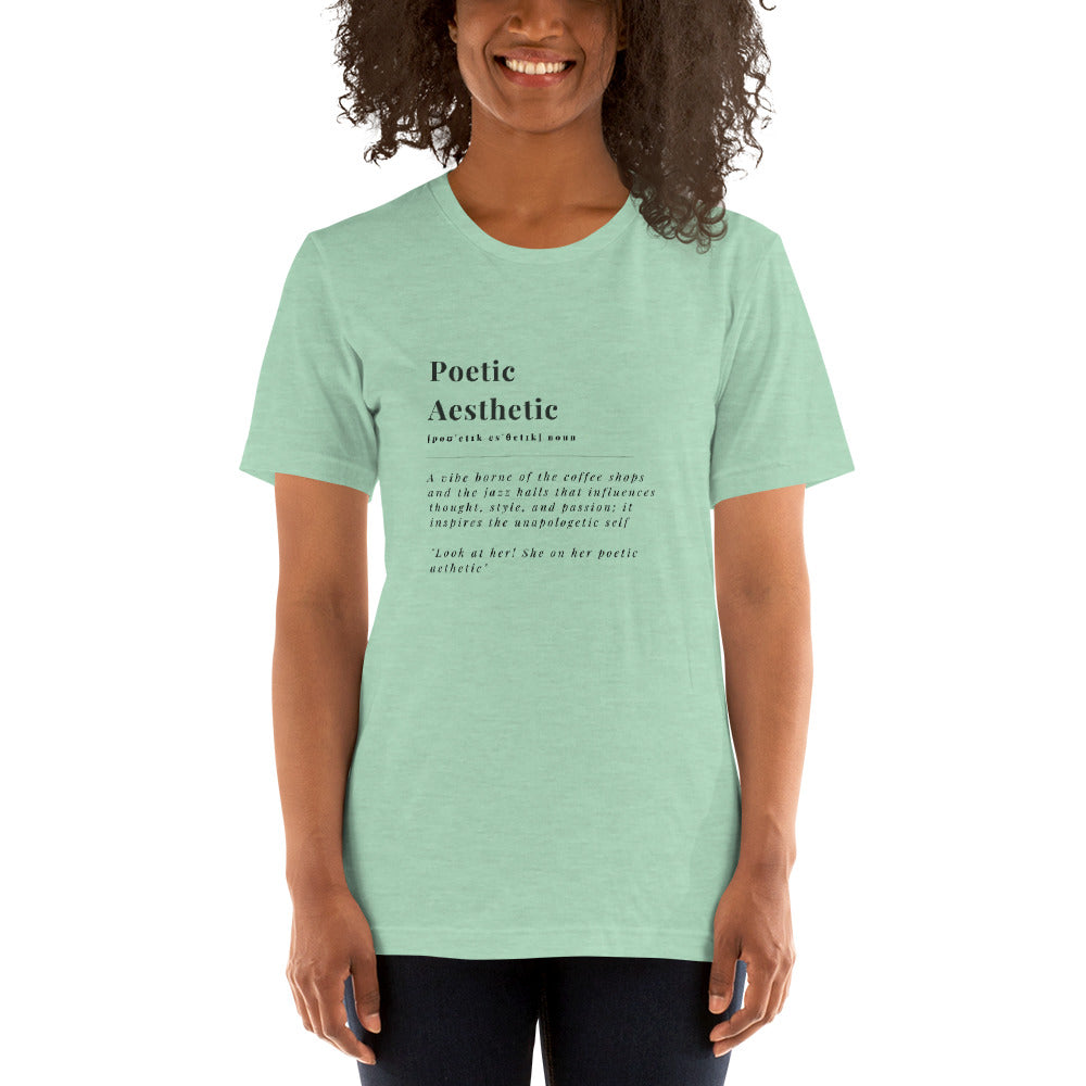 Poetic Aesthetic Definition Tshirt