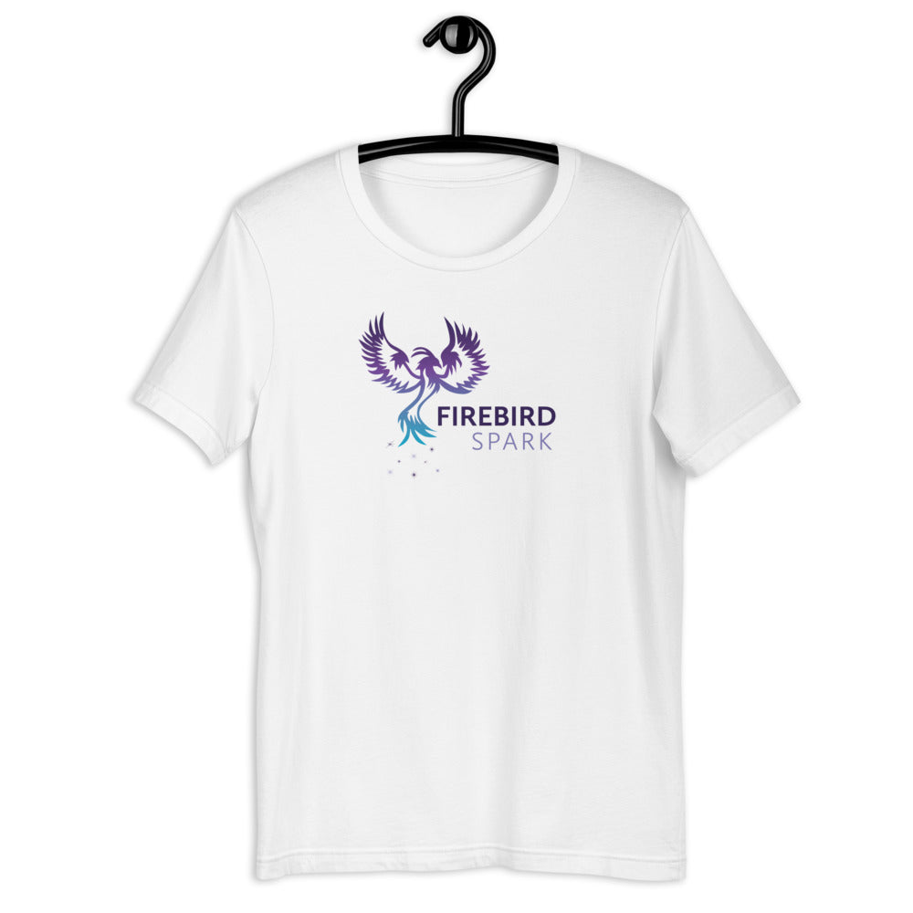 Short-Sleeve Unisex Gradient Logo T-Shirt