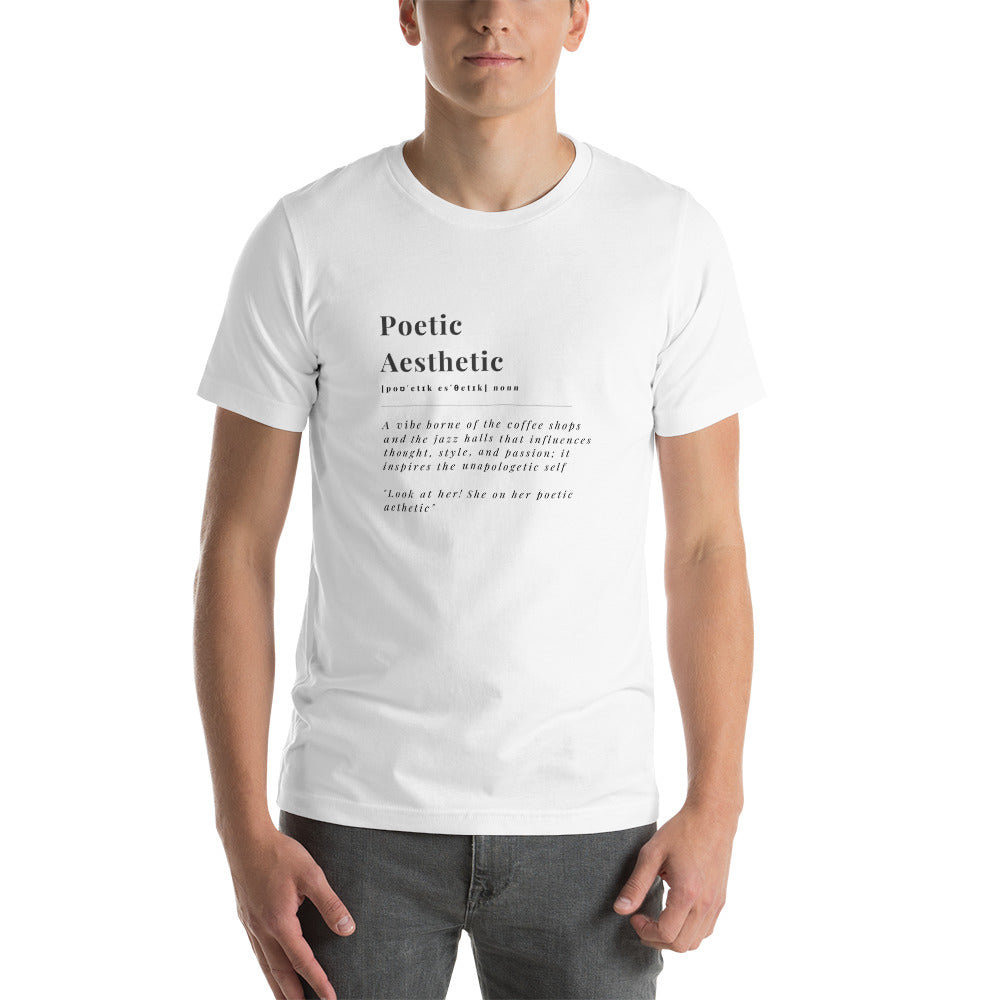 Poetic Aesthetic Definition Tshirt