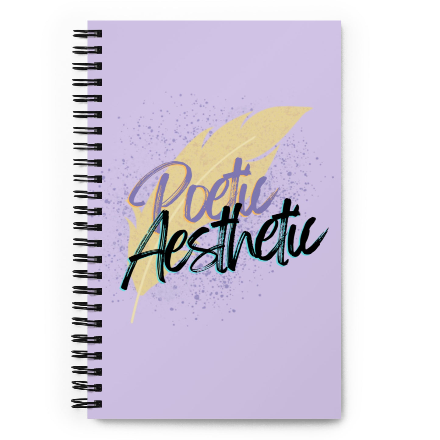 Poetic Aesthetic Spiral Notebook