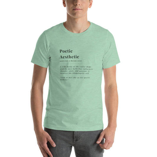 Poetic Aesthetic Definition Tshirt
